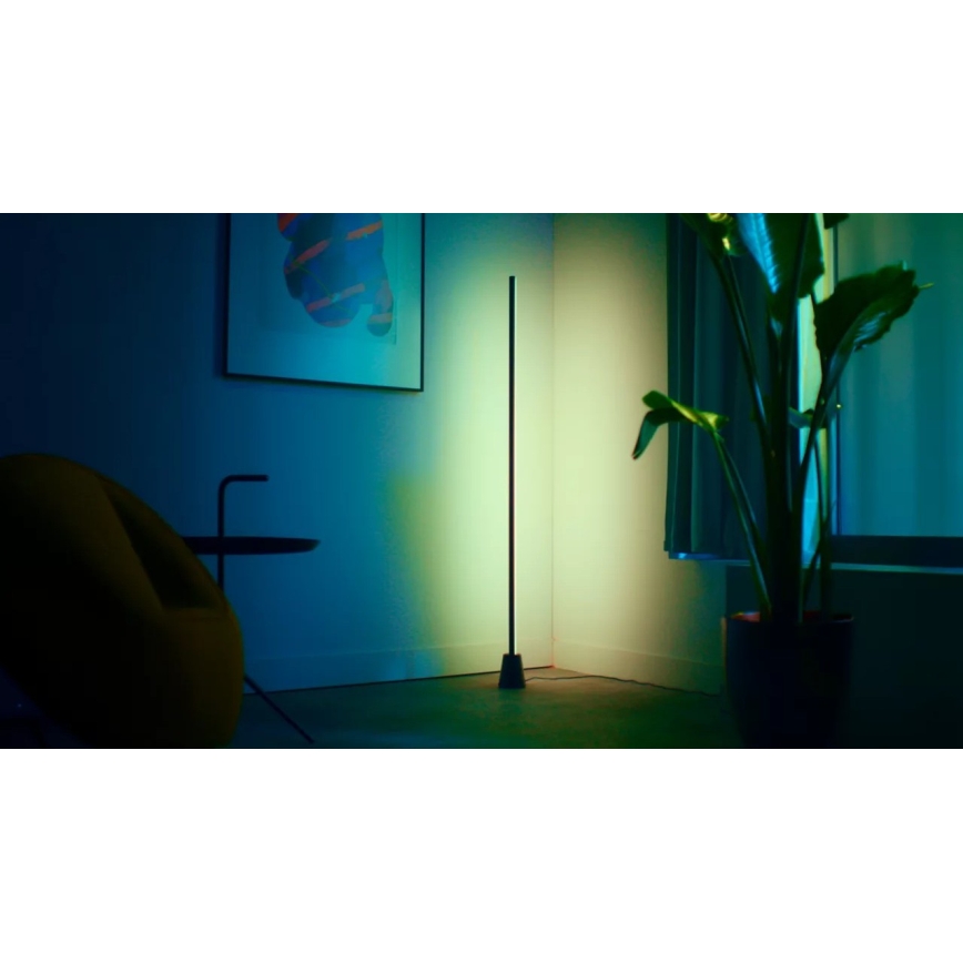 WiZ - LED RGBIC Luminária de pé dimerizável GRADIENT LED/9,7W/230V 2700-6500K Wi-Fi