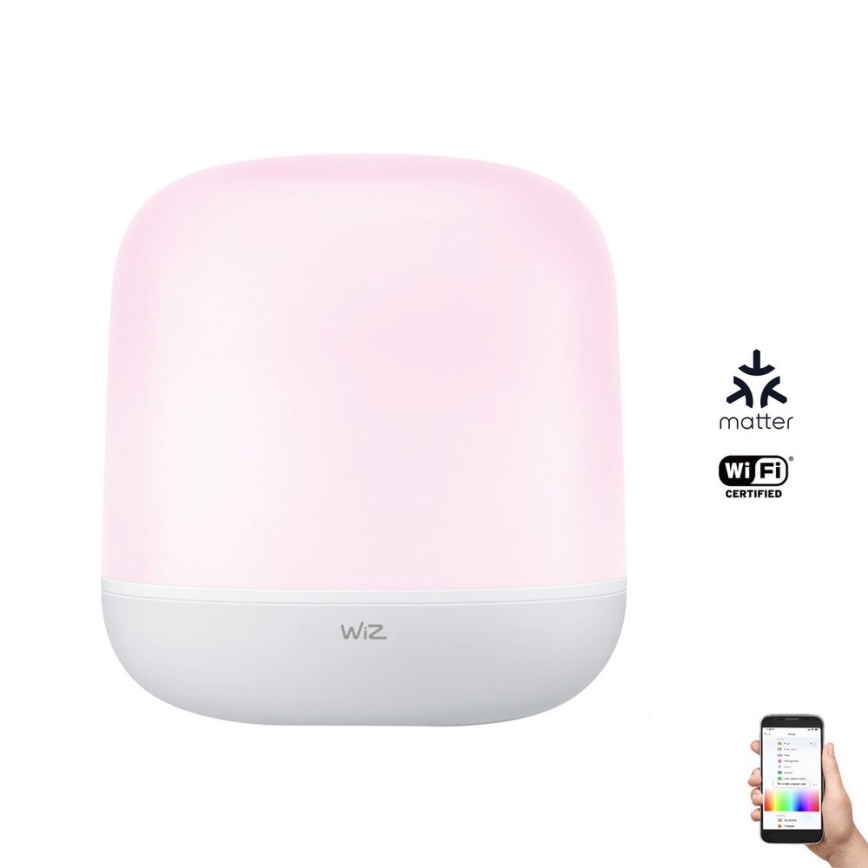 WiZ - LED RGBW Candeeiro de mesa com regulação HERO LED/9W/230V 2200-6500K Wi-Fi