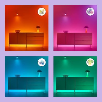 WiZ - Luminária de teto LED RGB dimável SUPERSLIM LED/32W/230V 2700-6500K Wi-Fi branca