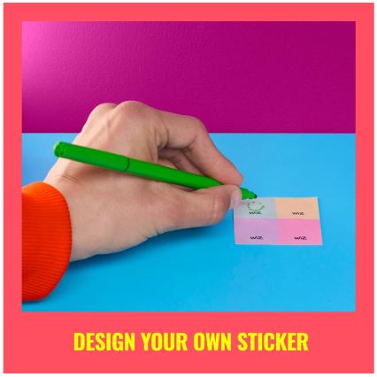 WiZ - NFC Auto-adesivo tag para controlar a iluminação 4 pçs