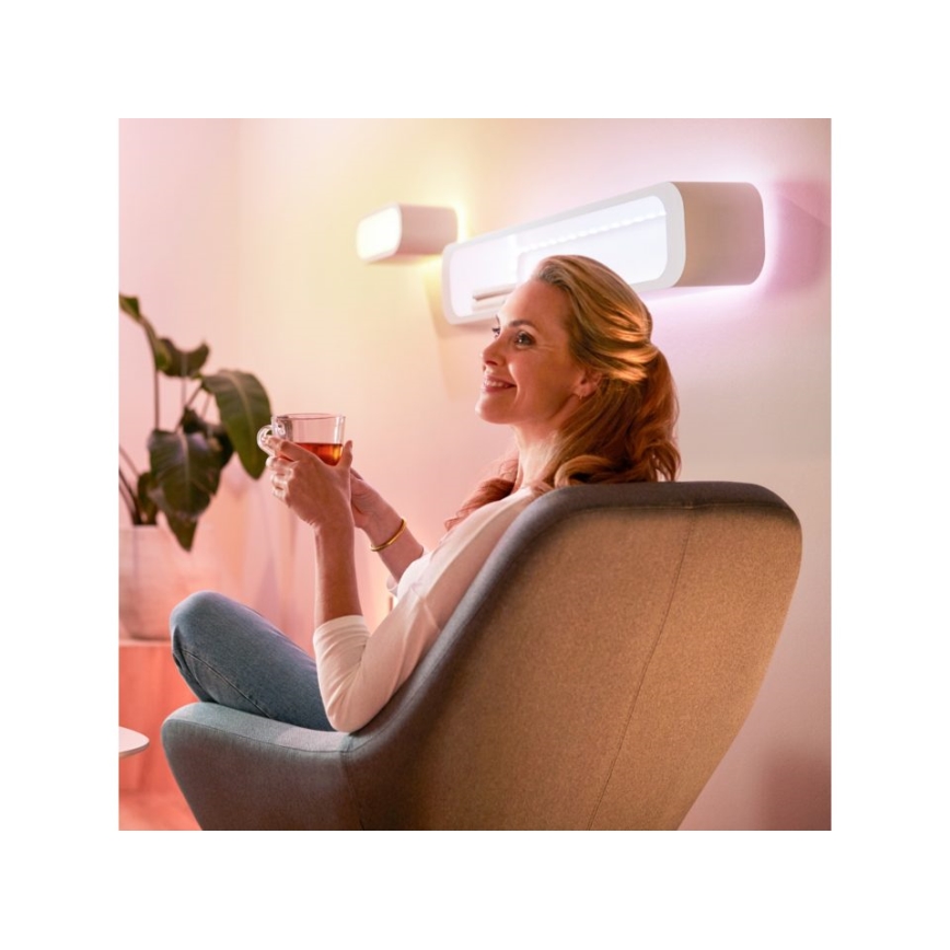 WiZ - Tira LED RGBW com regulação 1m LED/11W/12V 2700-6500K Wi-Fi