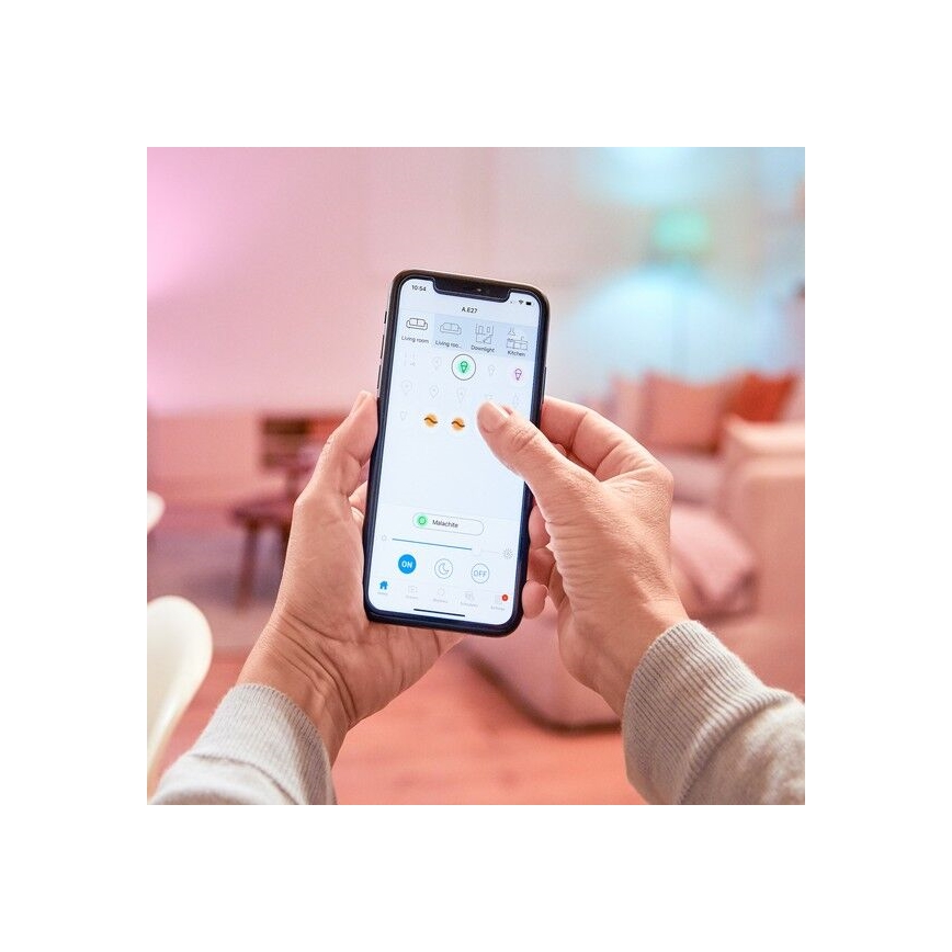 WiZ - Tomada inteligente E 2300W + medidor de potência Wi-Fi