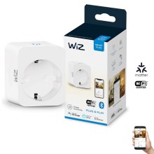 WiZ - Tomada inteligente F 2300W + medidor de potência Wi-Fi