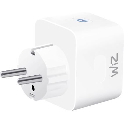 WiZ - Tomada inteligente F 2300W + powermeter Wi-Fi SCHUKO