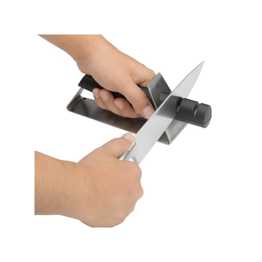 WMF - Afiador de facas GOURMET 42,5 cm preto/inox