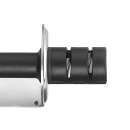 WMF - Afiador de facas GOURMET 42,5 cm preto/inox