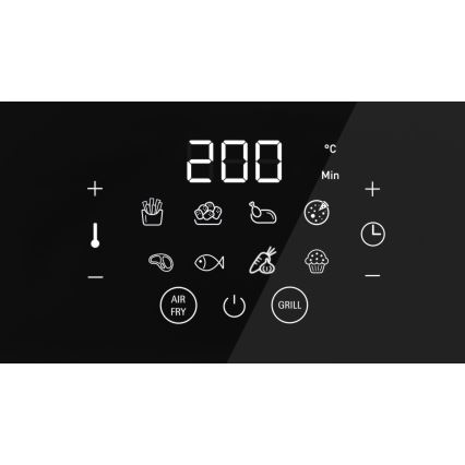 WMF - Air fryer MULTI TASTE 1550W/230V preto