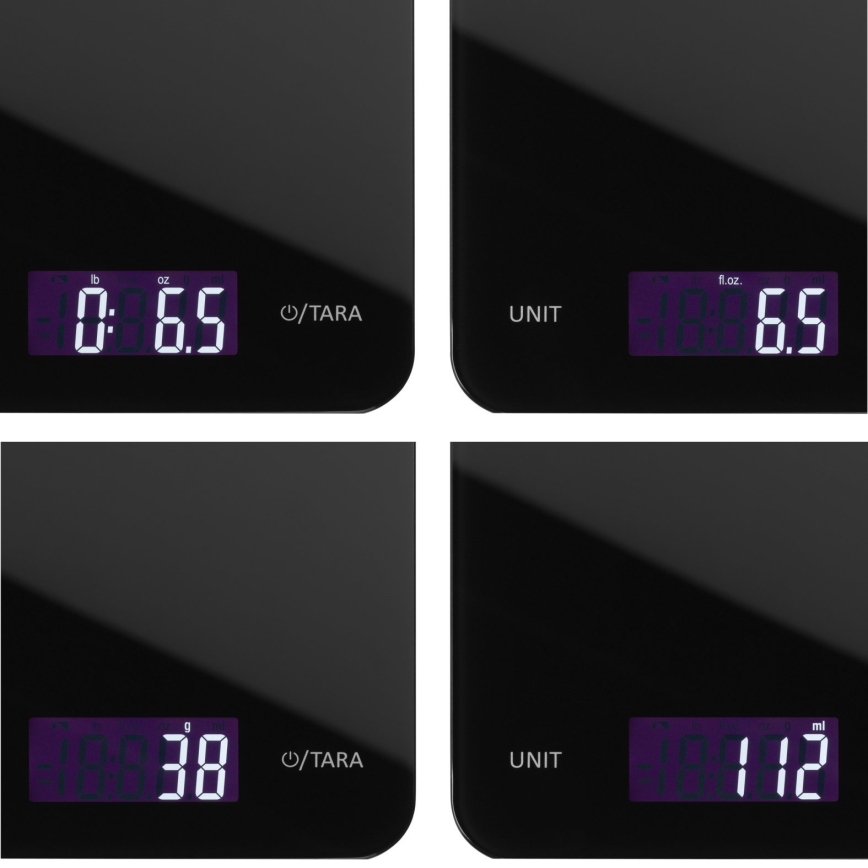 WMF - Balança de cozinha 2xCR2032 preto