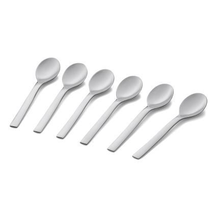 WMF - CONJUNTO 6x Colheres para café expresso NUOVA aço inoxidável
