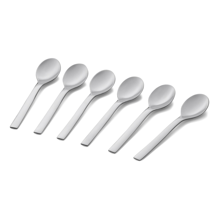 WMF - CONJUNTO 6x Colheres para café expresso NUOVA aço inoxidável