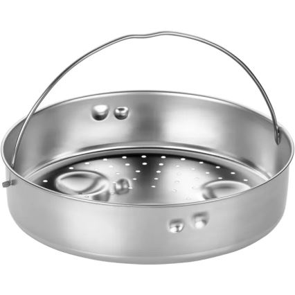 WMF - Conjunto com inserto e suporte em tripé para panela de pressão Ø 22 cm