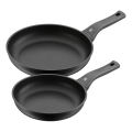 WMF - Conjunto de 2 frigideiras PERMADUR EXCELLENT Ø 24/28 cm pretas