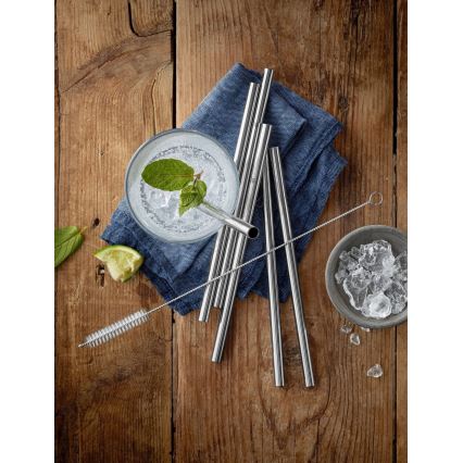 WMF - Conjunto de 3 escovas de limpeza para palhinhas BARIC