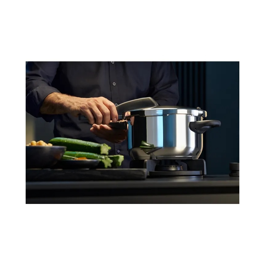 WMF - Conjunto de panelas de pressão 6,5 l + 3 l PERFECT em inox
