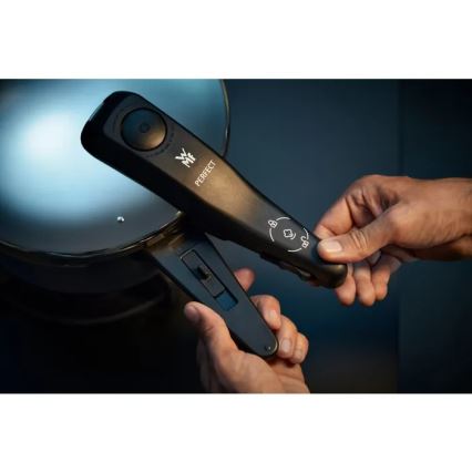 WMF - Conjunto de panelas de pressão 6,5 l + 3 l PERFECT em inox