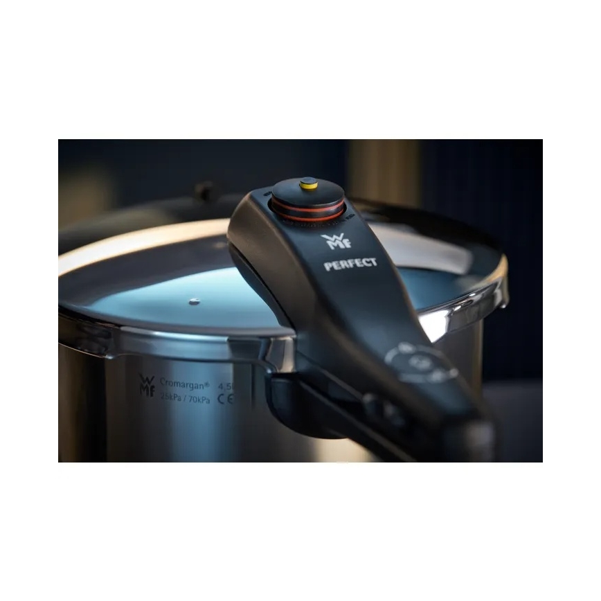 WMF - Conjunto de panelas de pressão 6,5 l + 3 l PERFECT em inox
