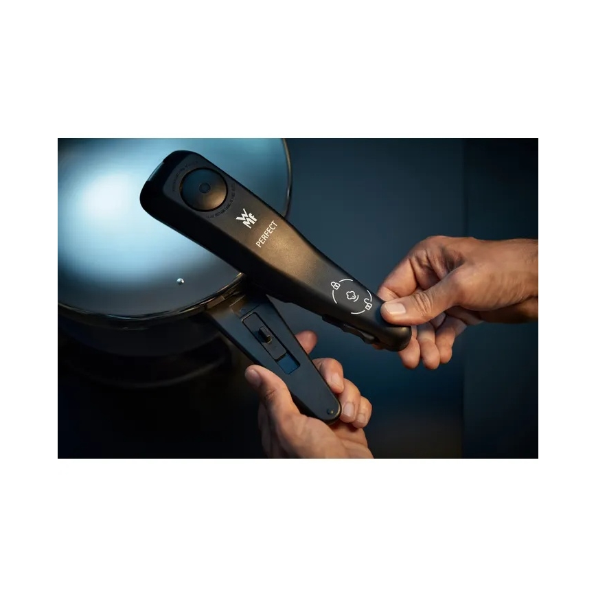 WMF - Conjunto de panelas de pressão 8,5 l + 4,5 l PERFECT aço inoxidável