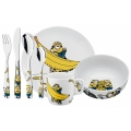 WMF - Conjunto de refeição infantil MIMONI, 7 peças