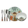 WMF - Conjunto de talheres e loiça para crianças FOREST FRIENDS 6unid.