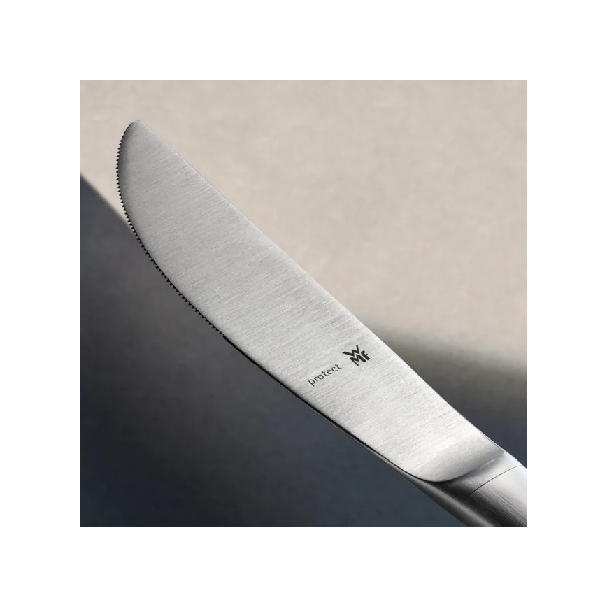 WMF - Conjunto de talheres em aço inoxidável CORVO CROMARGAN PROTECT 66 peças