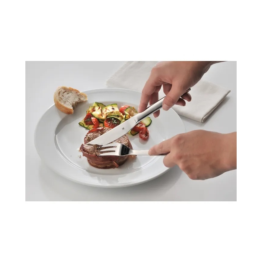 WMF - Conjunto de talheres para bife NUOVA, 12 peças