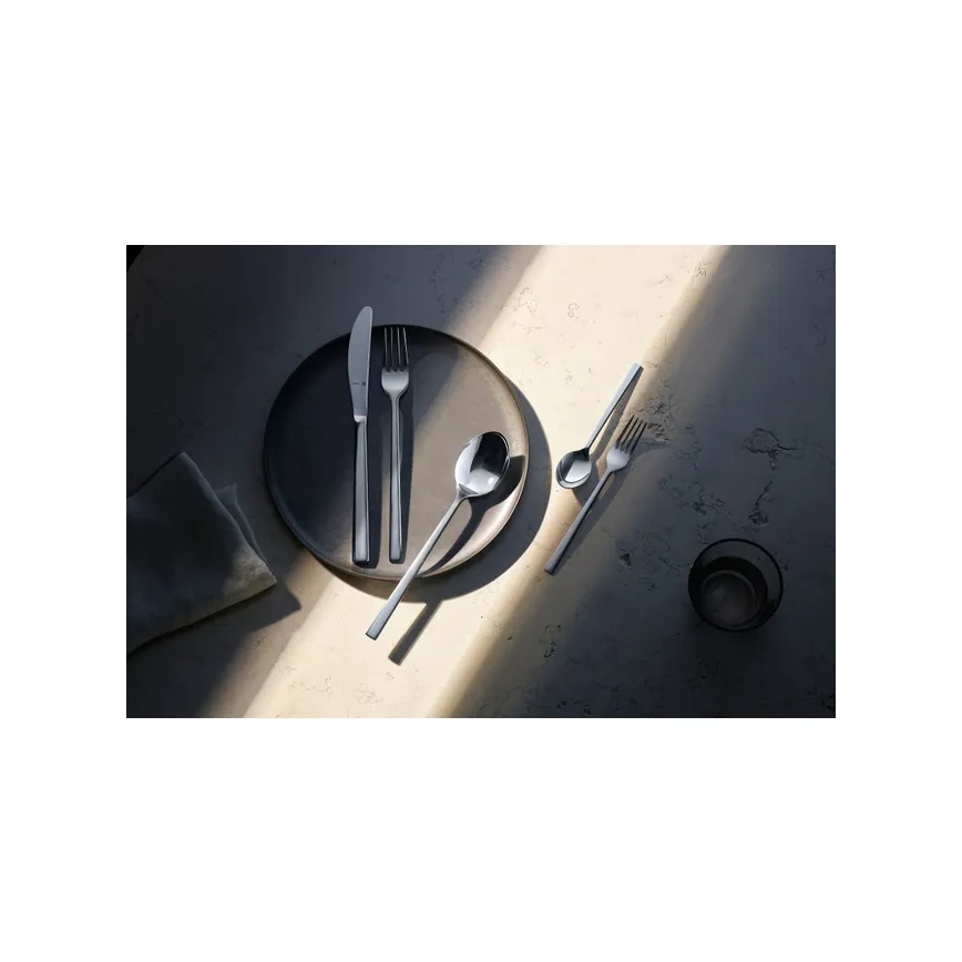 WMF - Conjunto de talheres SONIC em aço inoxidável, 66 peças