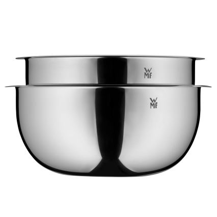 WMF - Conjunto de tigelas de cozinha 2 peças GOURMET aço inoxidável
