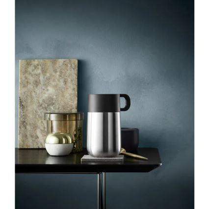 WMF - Copo térmico de viagem IMPULSE, aço inoxidável 0,3 l