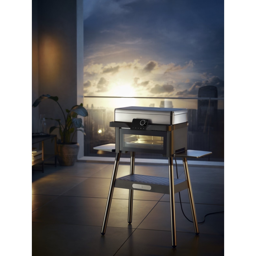 WMF - Elétrico gril URBAN MASTER PROFI PLUS 3000W/230V IPX4 aço inoxidável