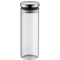 WMF - Frasco de vidro para alimentos DEPOT 1,5l aço inoxidável