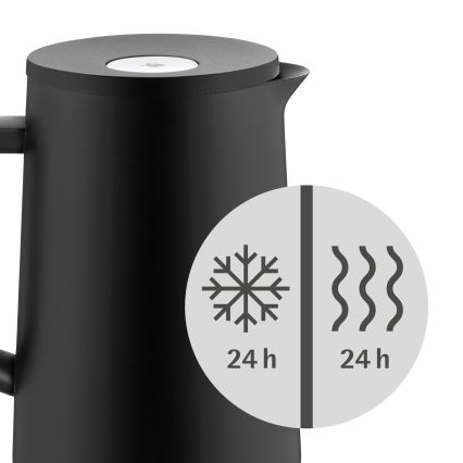 WMF - Garrafa térmica IMPULSE, preta, 1 l