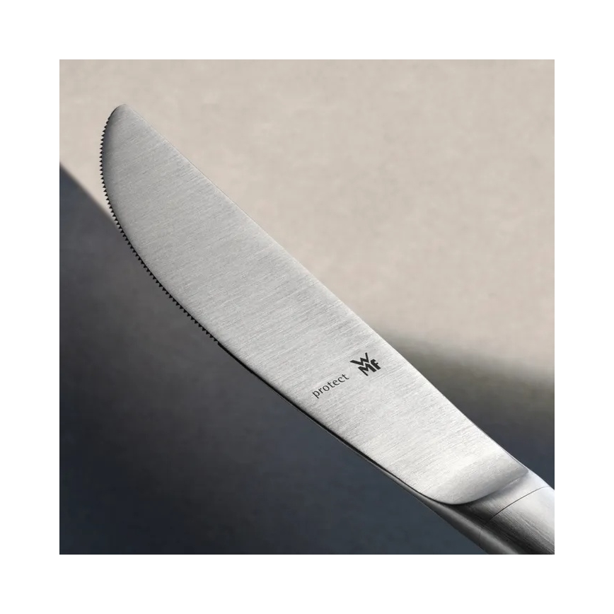 WMF - Jogo de talheres em aço inoxidável CORVO CROMARGAN PROTECT, 30 peças