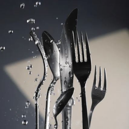 WMF - Conjunto de talheres em aço inoxidável FÄCHER 30 peças