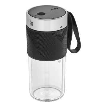 WMF - Liquidificador portátil para smoothies KITCHENminis, 50 W / 7,4 V, 1200 mAh, aço inoxidável