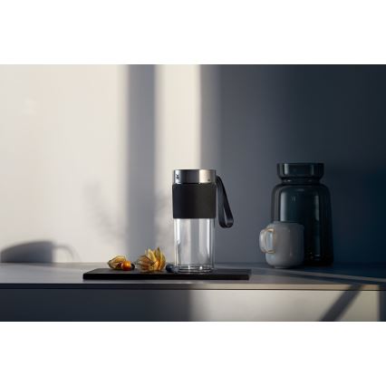 WMF - Liquidificador portátil para smoothies KITCHENminis, 50 W / 7,4 V, 1200 mAh, aço inoxidável