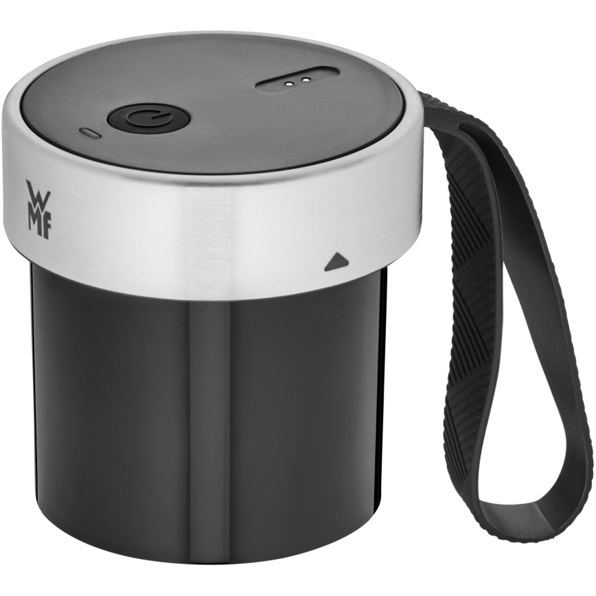 WMF - Liquidificador portátil para smoothies KITCHENminis, 50 W / 7,4 V, 1200 mAh, aço inoxidável
