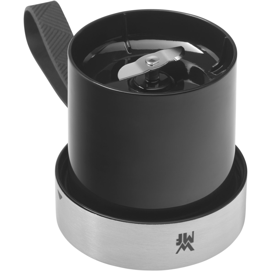 WMF - Liquidificador portátil para smoothies KITCHENminis, 50 W / 7,4 V, 1200 mAh, aço inoxidável