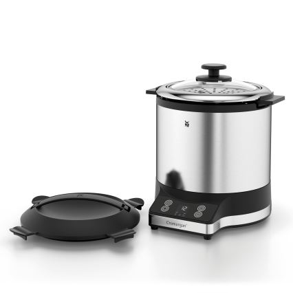 WMF - Máquina de fazer arroz KITCHENminis 220W/230V 1 l aço inoxidável