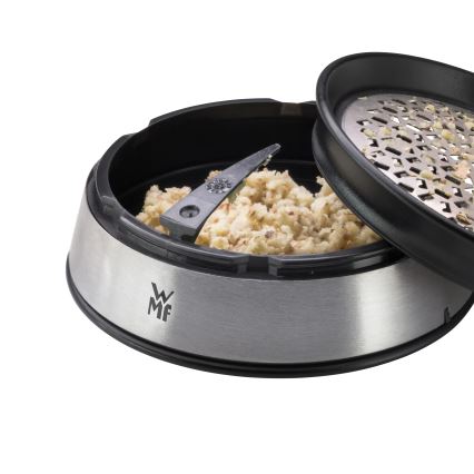 WMF - Ralador de gengibre Ø 9 cm, inox/preto