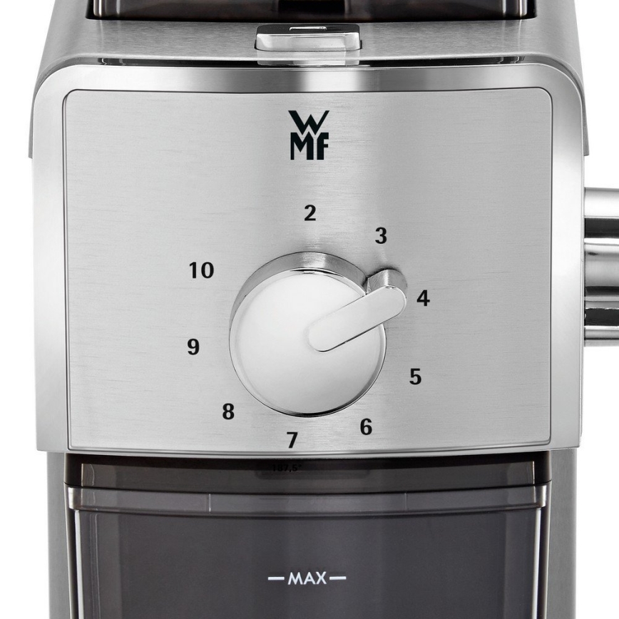 WMF - Moedor de café elétrico 180 g STELIO 110W/230V inox