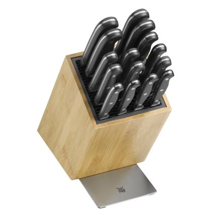 WMF - Suporte para facas bambu/aço inoxidável
