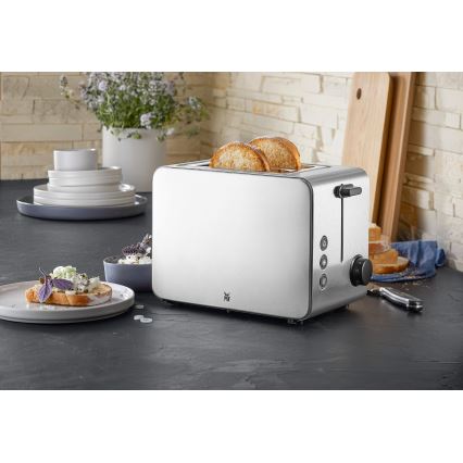 WMF - Torradeira para 2 fatias LONO 1050W/230V em aço inoxidável