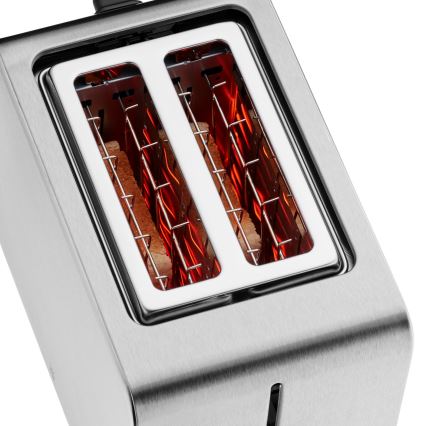 WMF - Torradeira para 2 fatias LONO 1050W/230V em aço inoxidável