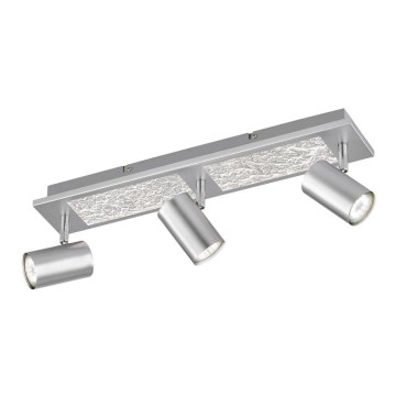 Wofi 11591 - Luminária de embutir LED BALI 3xGU10/5W/230V + 2xLED/6W/230V 3000K
