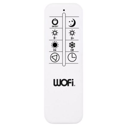 Wofi 11620 - Iluminação de teto LED com regulação AKON LED/43,5W/230V 2700-5500K+ controlo remoto