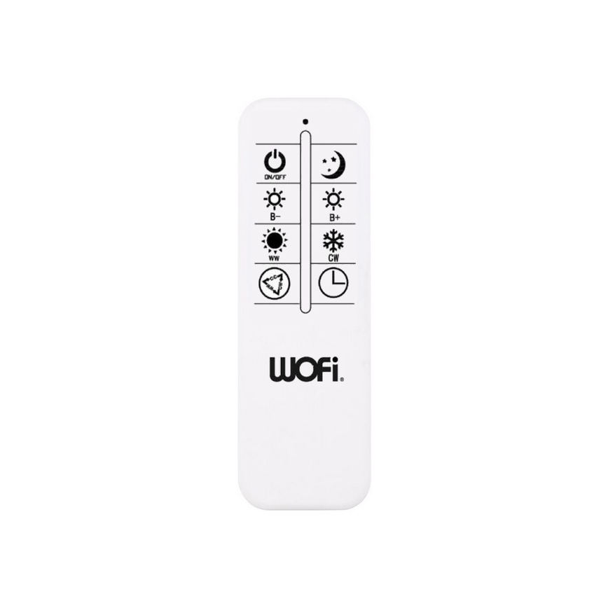 Wofi 11621 - Iluminação de teto LED com regulação AKON LED/38W/230V 2700-5500K+ controlo remoto