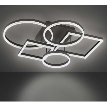 Wofi 11981 - Candelabro integrado LED com regulação VAASA LED/80W/230V