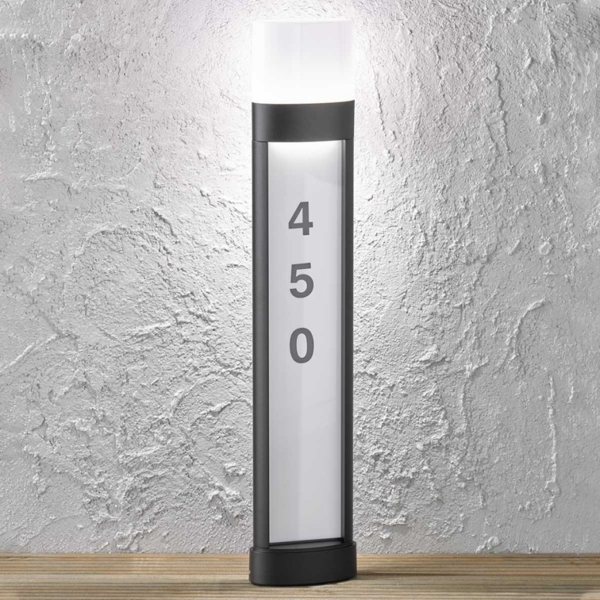 Wofi 12226 - Número de casa LED DIEGO LED/10,5W/230V 3000K IP54