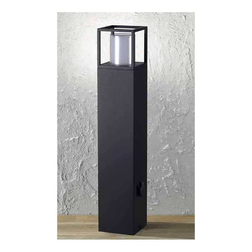 Wofi 12234 - Lâmpada LED exterior com tomada FILIA LED/8,5W/230V IP54 80 cm SCHUKO