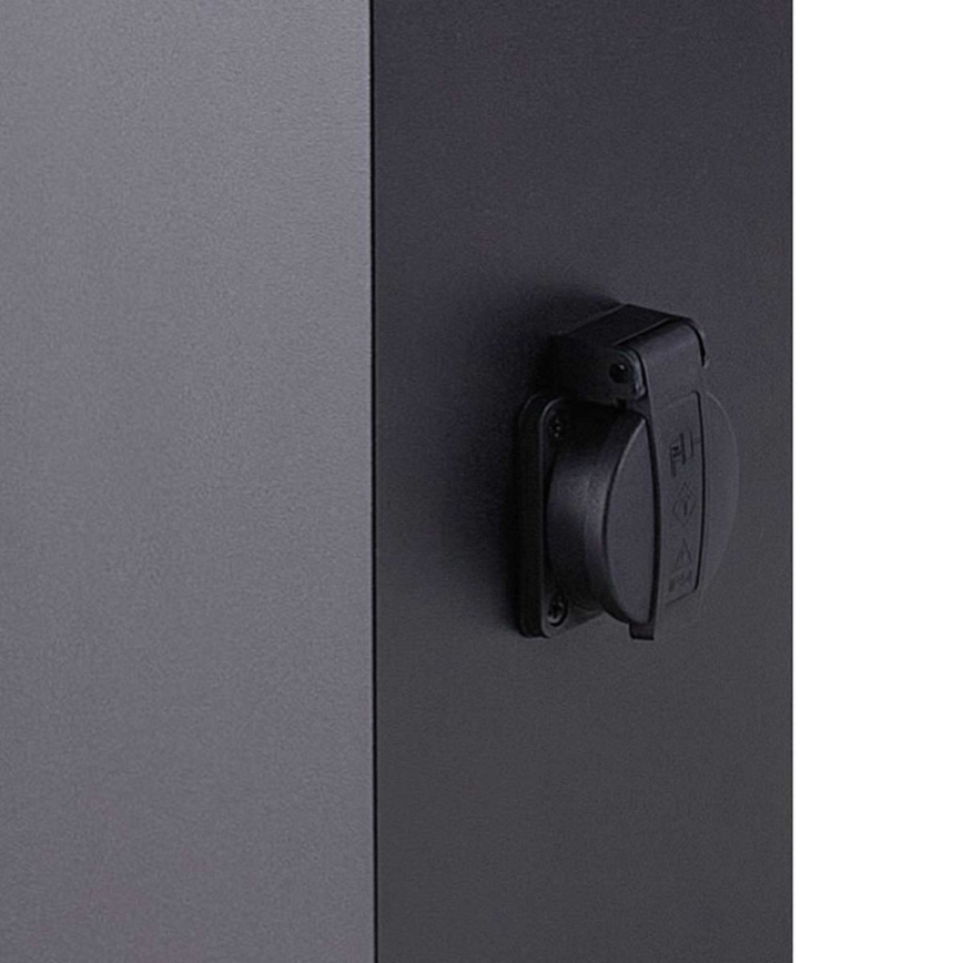 Wofi 12234 - Lâmpada LED exterior com tomada FILIA LED/8,5W/230V IP54 80 cm SCHUKO